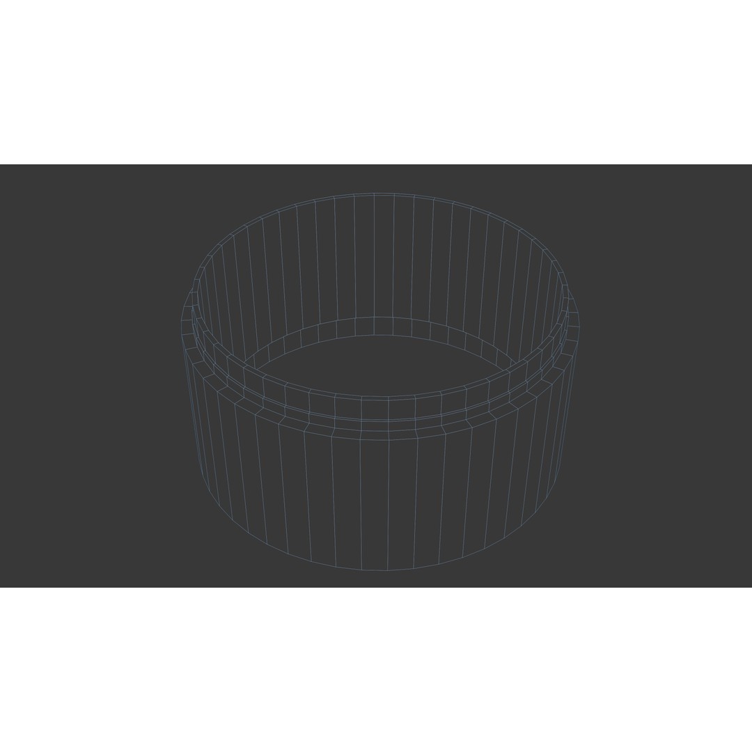 Modular Concrete Pipe Set 3D Model – Low Poly Game Ready, FBX, OBJ - View 12