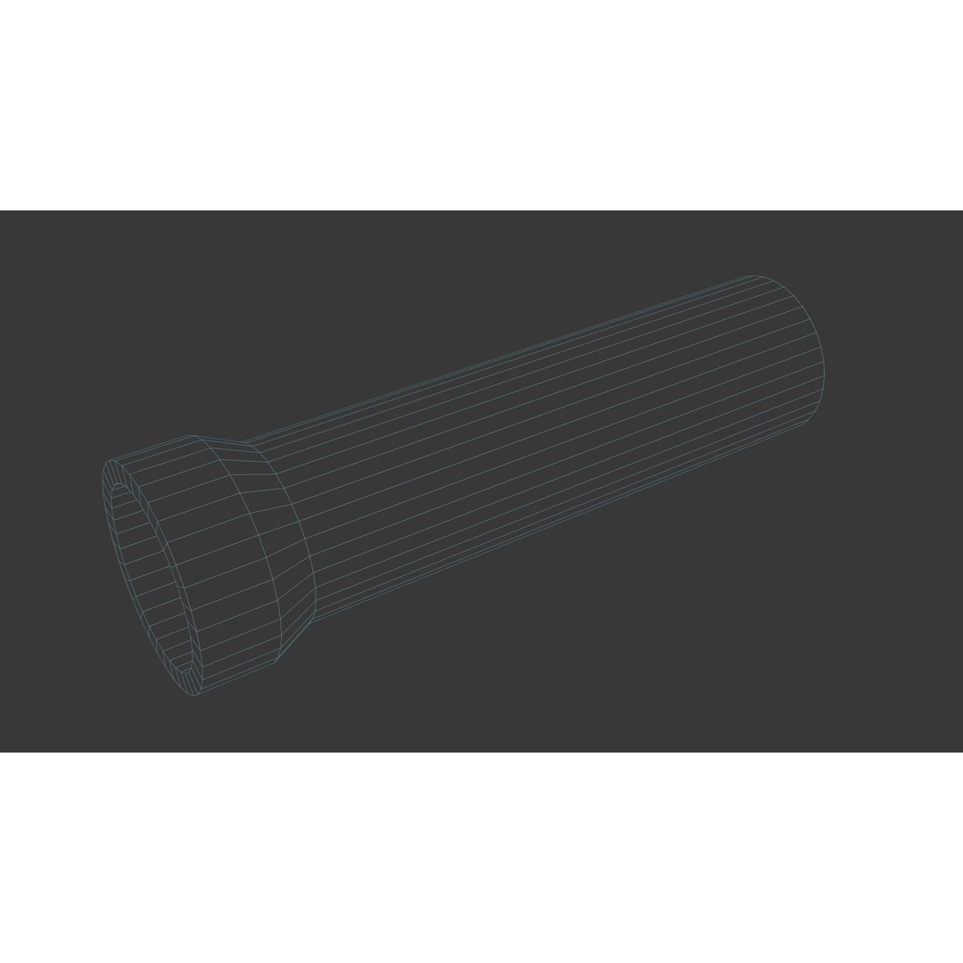 Modular Concrete Pipe Set 3D Model – Low Poly Game Ready, FBX, OBJ - View 15