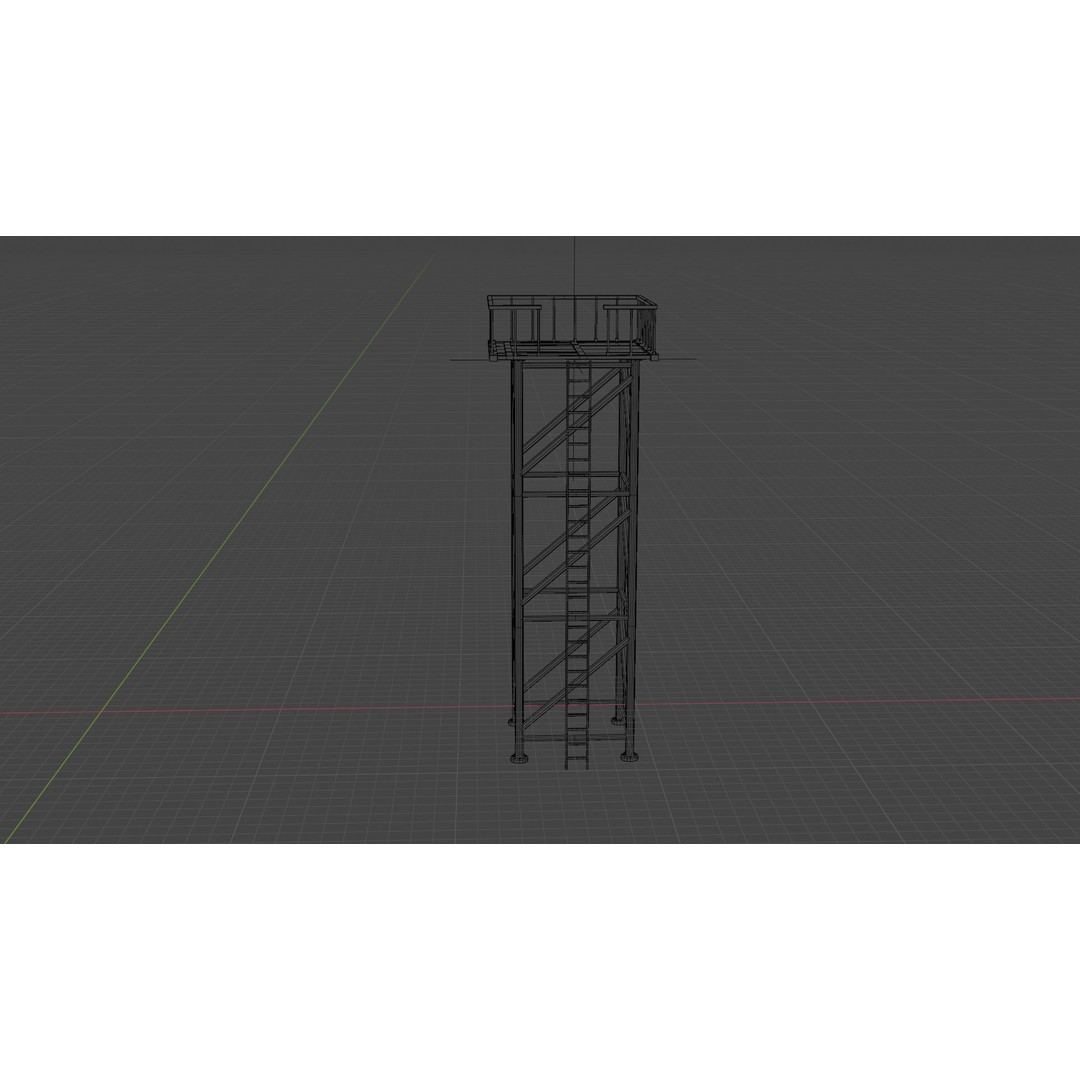 Military Base 3D Model – Game-Ready Asset Pack, FBX, PBR - View 14