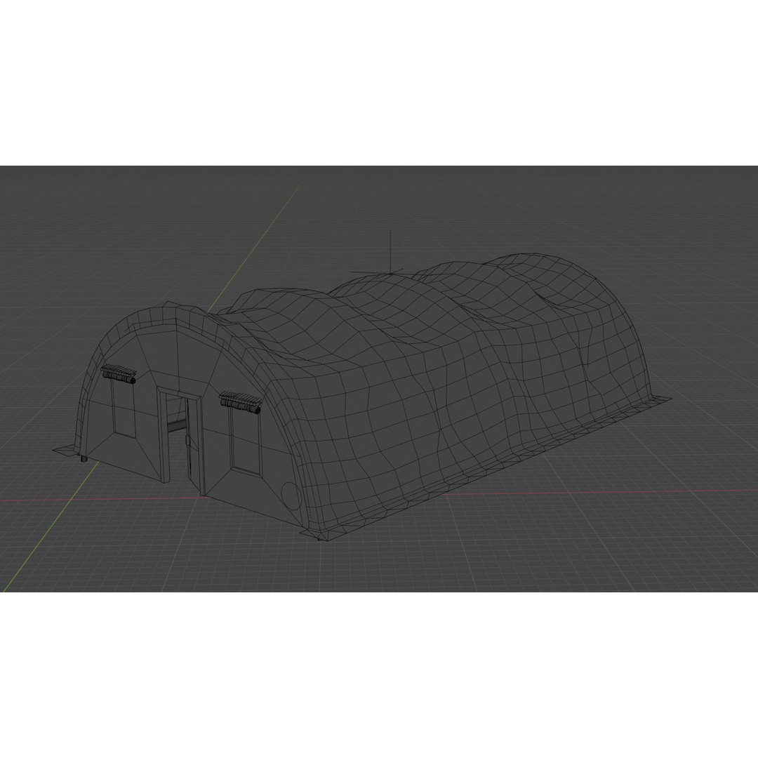 Military Base 3D Model – Game-Ready Asset Pack, FBX, PBR - View 16