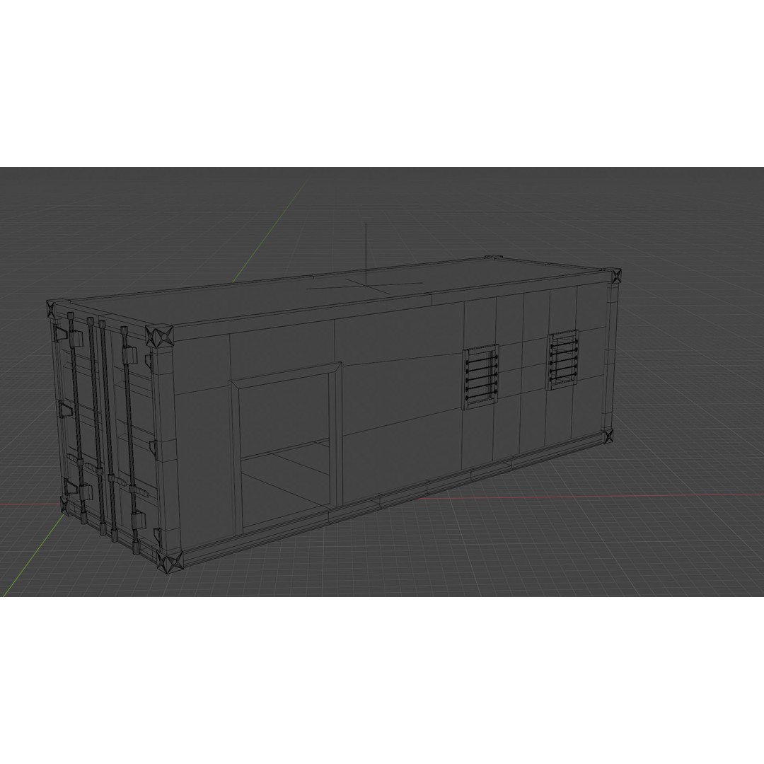 Military Base 3D Model – Game-Ready Asset Pack, FBX, PBR - View 17