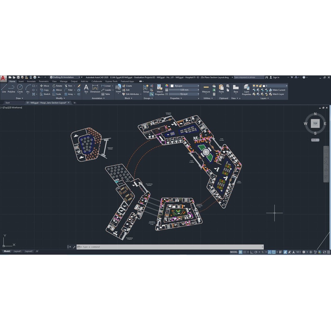Medical Building 3D Model – PBR Exterior Architecture, FBX, OBJ - View 28