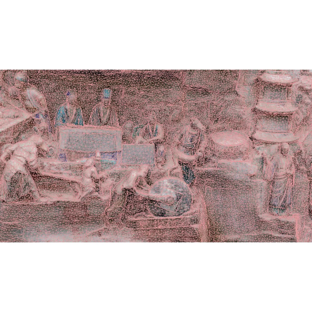 Buddha Statue 3D Model – Eastern Deity Sculpture with Textures - View 9