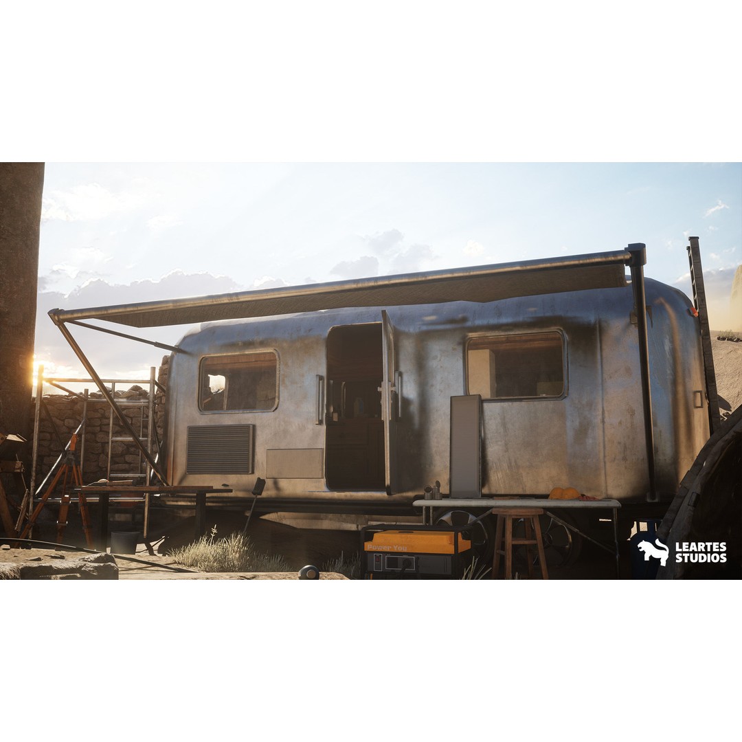 Archaeological Site 3D Model – Low Poly Game Ready Environment, FBX - View 20