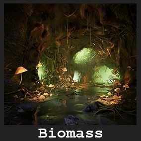 Biomass 3D Model – Low Poly Nature Props, FBX, PBR Textures - View 12