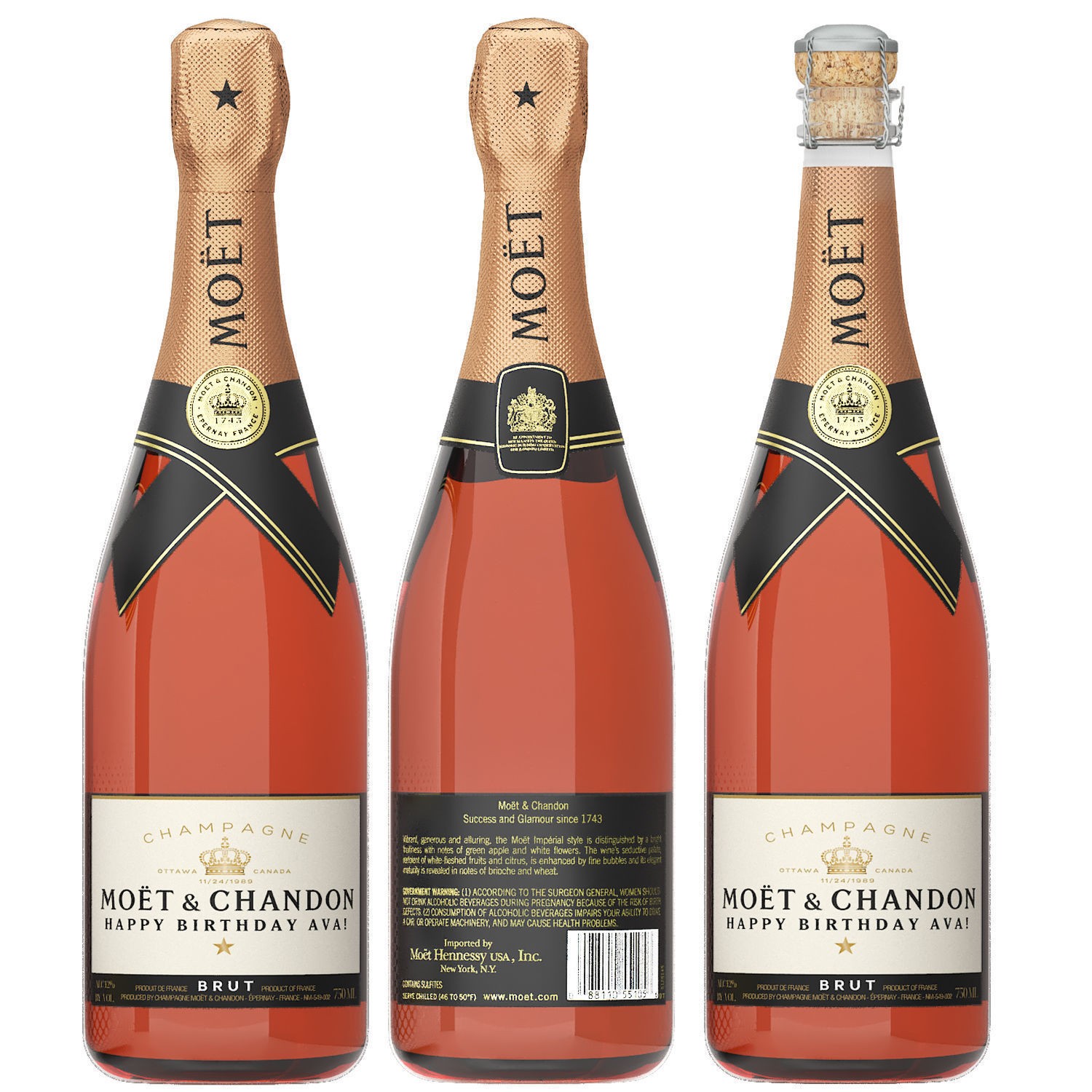 Moet and Chandon Champagne Collection - Game-Ready 3D Model - View 8