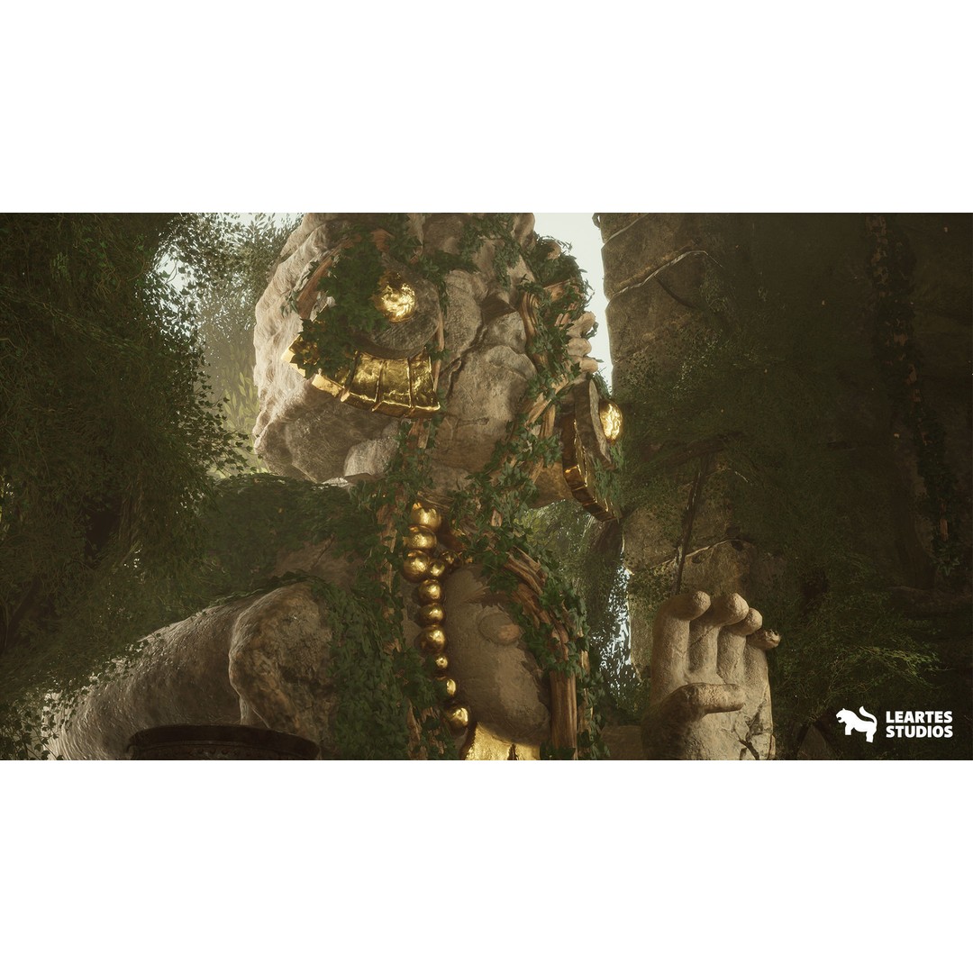 Mayan Ruins 3D Model – Low Poly Game Ready Environment, FBX - View 10