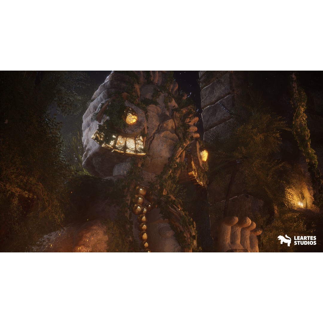 Mayan Ruins 3D Model – Low Poly Game Ready Environment, FBX - View 17