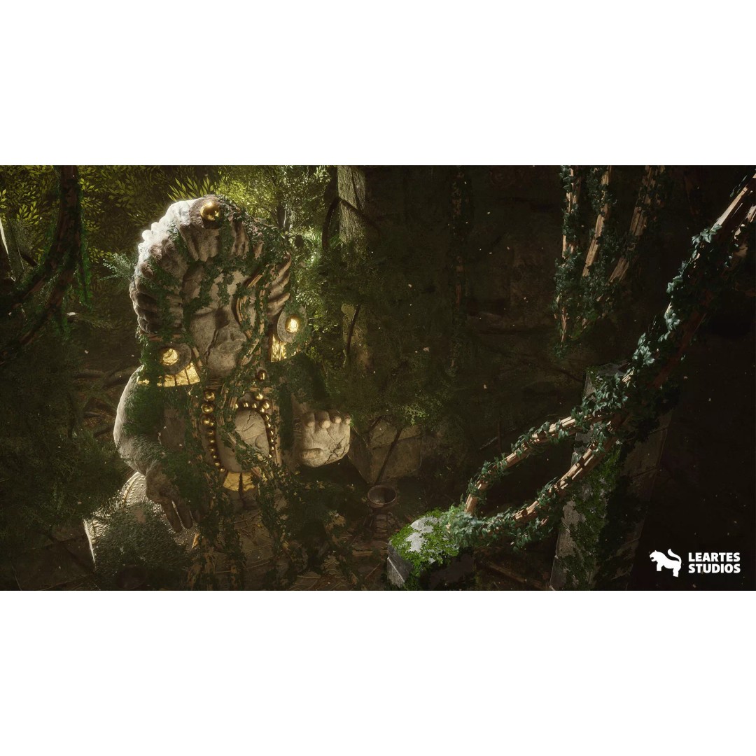 Mayan Ruins 3D Model – Low Poly Game Ready Environment, FBX - View 2