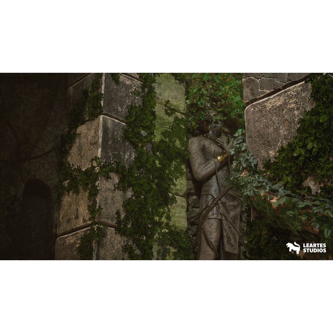 Mayan Ruins 3D Model – Low Poly Game Ready Environment, FBX - View 8